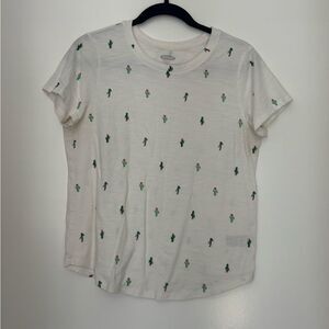 Old Navy Playful Cactus Print Tee